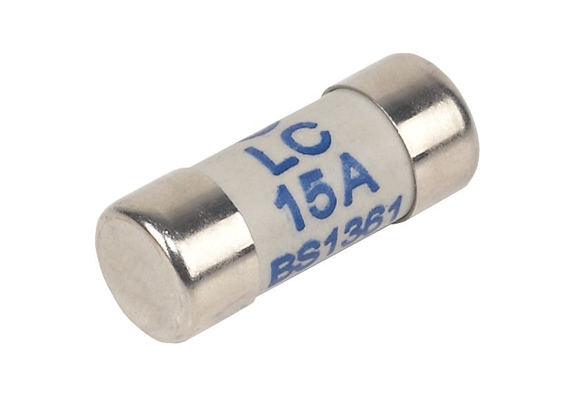 Wylex 15A Cartridge Fuse Screwfix