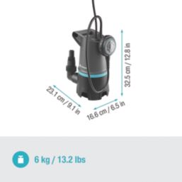 Gardena 20000 Basic 550W Mains-Powered Dirty Water Pump