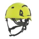 JSP EVO ALTA Baseworker Safety Helmet with Chinstrap Hi-Vis Yellow