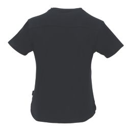 Site Caffery Short Sleeve Womens T-Shirt Black Size 16