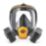 DEWALT  Medium Full Face Mask Respirator A2-P3