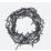 120  Battery LED Indoor & Outdoor Ice White String Christmas Lights with Green Cable