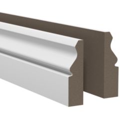 Essentials Primed MDF Ogee Architrave 2100mm x 69mm x 18mm 5 Pack