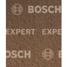Bosch Expert N880 60-Grit Metal Fleece Pads 140mm x 115mm Brown 2 Pack