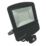 Brackenheath  Outdoor LED Floodlight With PIR Sensor Black 100W 11,000lm