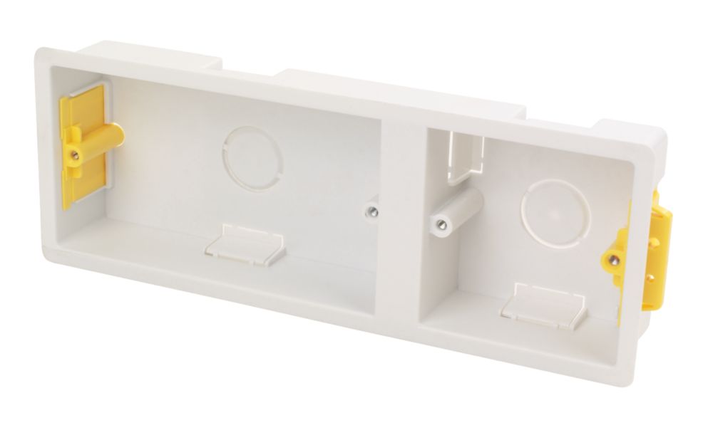 Appleby 2 + 1Gang Dry Lining Knockout Box 35mm Screwfix