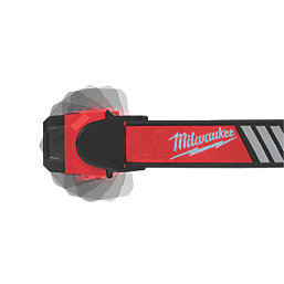 Milwaukee L4 HL-VIS-301 Rechargeable LED Hi-Vis Headlamp Red / Black 600lm