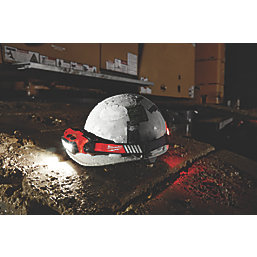 Milwaukee L4 HL-VIS-301 Rechargeable LED Hi-Vis Headlamp Red / Black 600lm