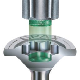 Spax WIROX TX Flange Self Drilling Timber Screws 8mm x 400mm 50 Pack