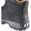 Site Fortress Size 11  Black Waterproof Steel Toe Cap Safety Boots