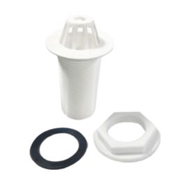 Thomas Dudley Ltd Urinal Waste Plastic Body 1 1/2" White