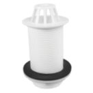 Thomas Dudley Ltd Urinal Waste Plastic Body 1 1/2" White