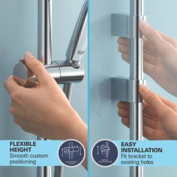 Grohe Vitalio Comfort 110 Shower Rail Set Chrome
