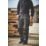 Snickers 3212 Duratwill 3212 Holster Pocket Trousers Grey/Black 36" W 35" L