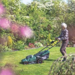 Webb Eco X-Series 40V 2 x 4.0Ah Li-Ion  Brushless Cordless 43cm Rotary Lawn Mower