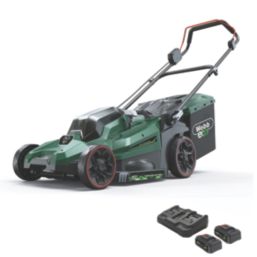 Webb Eco X-Series 40V 2 x 4.0Ah Li-Ion  Brushless Cordless 43cm Rotary Lawn Mower