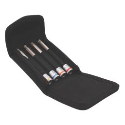 Wera 8767 A TORX HF 1 Zyklop 1/4" Drive Bit Socket Set 4 Pieces