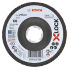 Bosch  X-Lock Metal 60 Grit Flap Disc 115mm (4 1/2")