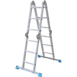 Mac Allister  3.30m Combination Ladder With Platform