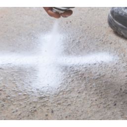 Fortress Trade 750ml White Matt Survey Marking Spray Paint