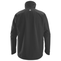 Snickers 1205  Soft Shell Jacket Black Small 36" Chest
