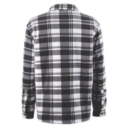 Scruffs  Padded Checked Shirt Black/White/Grey Large 44" Chest