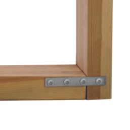 Magnodur Mending Plates Silver 100mm x 15mm x 2mm 10 Pack