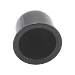 FloPlast Push-Fit Socket Plug Black 32mm