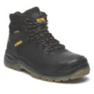 DEWALT Newark Size 10  Black Waterproof Steel Toe Cap Safety Boots