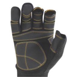 DEWALT Performance 3-Finger Framer Gloves Black / Yellow Medium