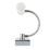 Spa Corvus Bathroom Wall Light Chrome
