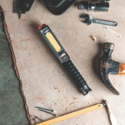 Nebo Big Larry Pro+ Rechargeable LED Flashlight Storm Grey 600lm