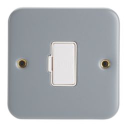 Contactum CLA3364 13A Unswitched Metal Clad Fused Spur   with White Inserts