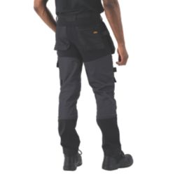 Site Brochman Stretch Holster Pocket Trousers Black/Grey 34" W 32" L