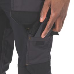 Site Brochman Stretch Holster Pocket Trousers Black/Grey 34" W 32" L