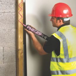 Everbuild  Solvented Grab Adhesive Pink 350ml