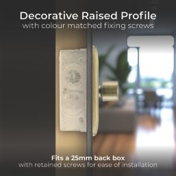 British General Nexus Metal 2-Gang 2-Way LED Dimmer Switch  Antique Brass