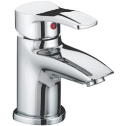 Bristan Capri Chrome 129mm Cloakroom Lever Mono Basin Mixer Tap  With Pop-Up Waste