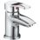 Bristan Capri Chrome 129mm Cloakroom Lever Mono Basin Mixer Tap  With Pop-Up Waste