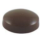 Timco 6-8ga 100 Pack Clay Brown Plastic Screw Caps