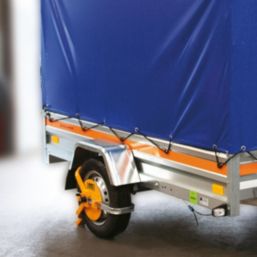 Maypole  Universal Trailer Wheel Clamp 13-17" Yellow