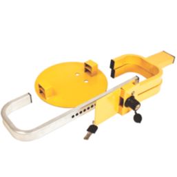 Maypole  Universal Trailer Wheel Clamp 13-17" Yellow