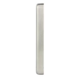 Hager Sollysta WRP2EUBSW 2-Module Modular Faceplate Brushed Steel