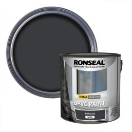 Ronseal uPVC Paint Anthracite Satin 2.5Ltr