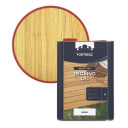 Fortress  5Ltr Natural  Decking Oil