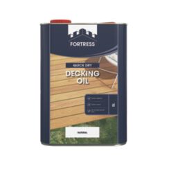 Fortress  5Ltr Natural  Decking Oil