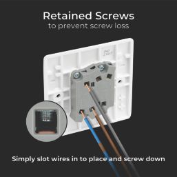 British General 800 Series 20A 16AX 2-Gang 2-Way Light Switch  White