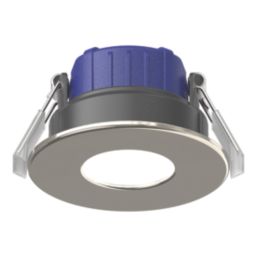 LAP Chaac Fixed  Fire Rated LED Downlight Brushed Nickel 5.5W 600lm