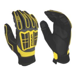Stanley Extreme Performance Gloves Black / Yellow Large
