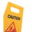Essentials Caution Work In Progress A-Frame Safety Sign 600mm x 290mm
